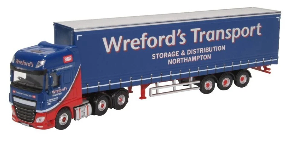 BILICO DAF XF EURO 6 CURTANSIDE WREFORDS 1:76 - Immagine 1 di 1