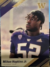 MILTON HOPKINS JR - 2022 Washington Husky Trading Card