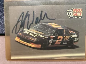 Rusty Wallace MGD #2 WINSTON CUP VINTAGE 1991 PRO SET #8 autographed NASCAR card - Picture 1 of 2