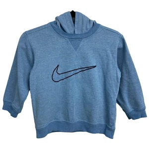 Nike Girls Hoodie Sweatshirt Blue Pullover Size 6 - Picture 1 of 8