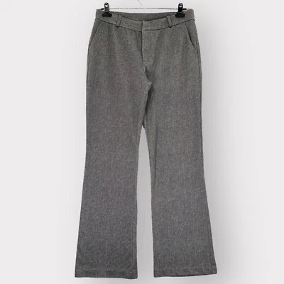 KUT from the Kloth Dress Pants Women 10 Gray Pockets Stretch Bootcut i25 - Image 1 of 4