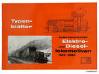 Typenblätter österreichischer Elektro- und Diesellokomotiven 1912-1980 | Slezak