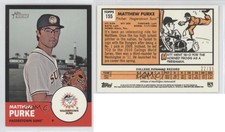 2012 Topps Heritage Minor League Edition Black Border /96 Matt Purke #155