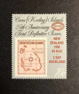Cocos (Keeling) Island Stamp Sc#216 MNH XF 1990 - Picture 1 of 1