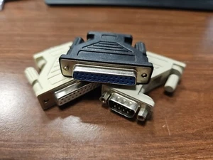 Adattatore DB 9 Pin Maschio A 25 Pin Femmina seriale RS232 D-Sub - Afbeelding 1 van 2