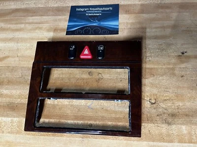 1996-1999 Mercedes-Benz W210 центр приборной панели климат-контроль радио ободок E300D E320 - Изображение 1 из 4