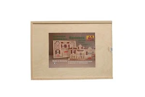 Gioco IN Legno Costruzioni Residenz 141 Parti Lxaxp 37x27x5cm Nuovo Legno Kit - Bild 1 von 1