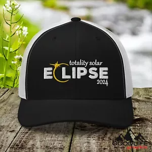 Sombrero de camionero Solar Eclipse 2024 para hombre y mujer - Imagen 1 de 19
