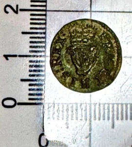 X320: James 1st Stuart Copper Lennox Farthing - Type 3, Spink 2679 - Picture 1 of 3