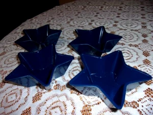 Set of 4 Melamine Star Design Small Prep Bowls- Patriotic - Picture 1 of 4