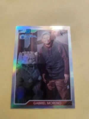 GABRIEL  MORENO  2023 BOWMANS BEST #92RJ-13 RC ARIZONA - Image 1 of 3