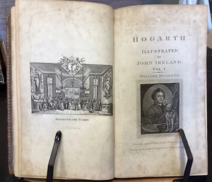 1806 Hogarth Illustrated by John Ireland, Vol. I Only, Over 40 Illustrations - Picture 1 of 24