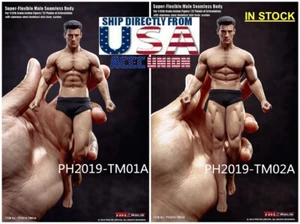TBLeague PHICEN 1/12 TM01A TM02A Stecker nahtloser Körper 6" Figur mit KOPF SCULPT - Bild 1 von 20