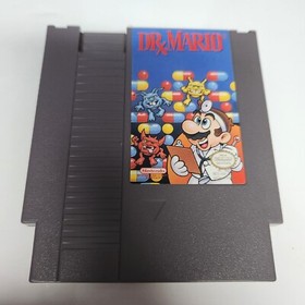 Lot of 4 NES cartridges Double Dragon 2 Baseball Stars Dr Mario Mario Bros Duck
