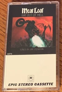MEAT LOAF "BAT OUT OF HELL" RARE ORIGINAL 1990 USA CASSETTE/TAPE - Picture 1 of 1