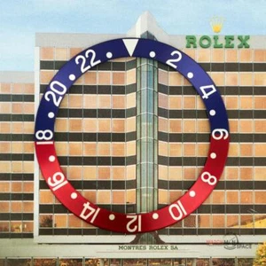 Original Men's Rolex GMT-MASTER II 16700,16750,16760 Blue & Red Insert S/S #A62 - Picture 1 of 6