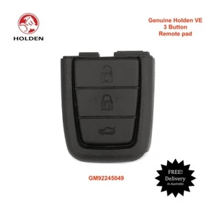 Genuine HOLDEN Commodore VE Replacement 3 Button Remote Cover -Rubber Pad - Picture 1 of 3