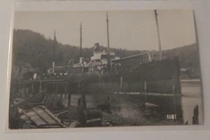 Steamship Steamer MARGARET SCHAFER real photo postcard RPPC - Picture 1 of 2