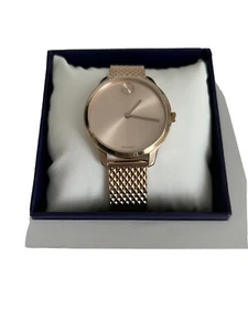 Movado Bold Women's Watch stainless steel Rose Gold tone 3600596 - Picture 1 of 5