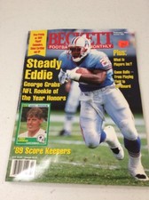 Beckett Football Card Monthly magazine Price Guide Eddie George February 1997
