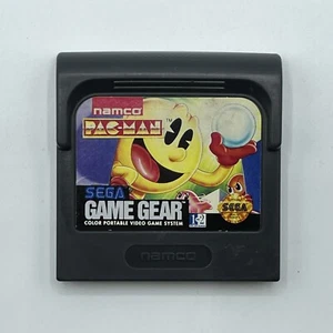 Sega Game Gear Pac-Man Authentic SGG Cartridge Only Tested & Working Namco 1991 - Picture 1 of 3