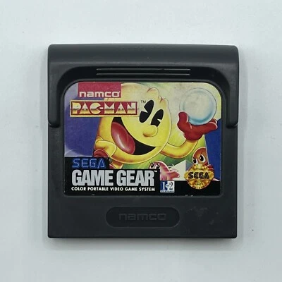 Sega Game Gear Pac-Man Authentic SGG Cartridge Only Tested & Working Namco 1991 - Image 1 of 3