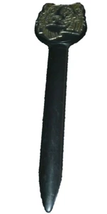 Bookmark ESSO GASOLINE TIGER Black Plastic Letter Opener Advertising 7 1/4" - Picture 1 of 3