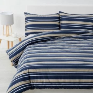 Jason Brighton Quilt Cover Set Navy - King | Bnb Supplies - Picture 1 of 2