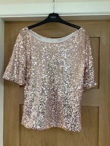 Sparkly Sequin Top Size 8-10 Excellent Cond Next Day Post - Picture 1 of 6