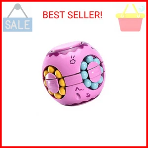Rotating Magic Bean Cube Spinner Fidget Toy,Stress Relief Fidget Puzzles for Adu - Picture 1 of 2