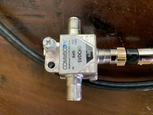 Coaxial Cable and Splitter - Picture 1 of 2