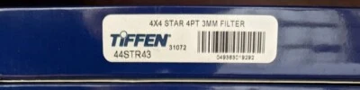 New Tiffen 4 x 4" - 4 Point/3mm Grid Star Effect Glass Filter - Image 1 of 4