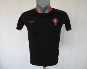 Portugal Training Jersey Nike Black Shirt Size Boys L Football Soccer Maglia - Picture 1 of 9