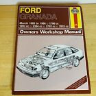 Ford Granada & Scorpio (Petrol) March 1985 to 1988 Haynes Owners Workshop Manual