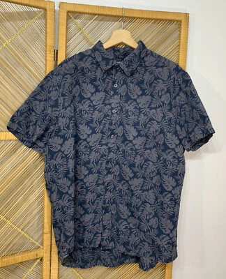 Michael Kors Shirt Hawaiian Linen XL - Image 1 of 4
