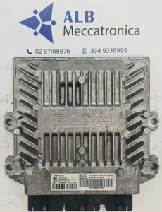 CENTRALINA MOTORE ECU "IMMO OFF" SID803A 5WS40615C-T HW9661642180 SW9665100380 - Foto 1 di 4