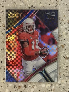 #/100 2023 Select Davante Adams #153 Blue & White Squares Los Angeles Rams - Picture 1 of 2