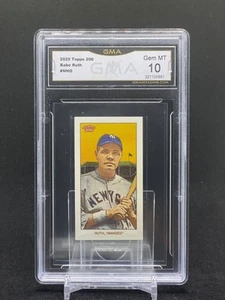 Babe Ruth - 2020 Topps 206 #NNO GMA MINT 10 #321105887 - Picture 1 of 2