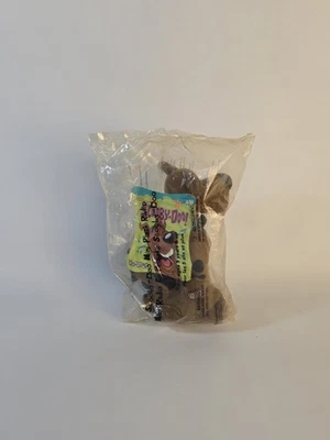 New 2003 Scooby Doo Mini Plush Battery Operated Rockin Radio w/Headphones in bag - Image 1 of 4