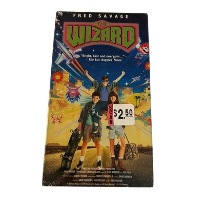The Wizard VHS New Factory Sealed 1989 Fred Savage Christian Slater Nintendo NES - Image 1 of 4