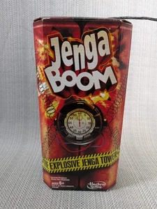 Jenga Boom Explosive Tower Game Blocks 2012 Hasbro 6+ Stacking Family Game - Picture 1 of 2