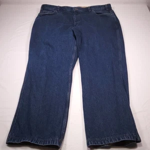 Duluth Ballroom Mens Jeans 44x30 Blue Relaxed Fit 5 Pocket Cowboy Rodeo Tough - Picture 1 of 11