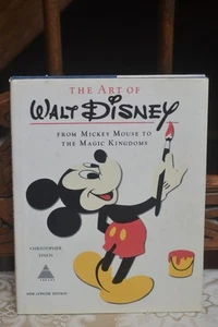 The Art of Walt Disney New Concise Edition 1975 DJ HB Book Christopher Finch USA - Picture 1 of 4