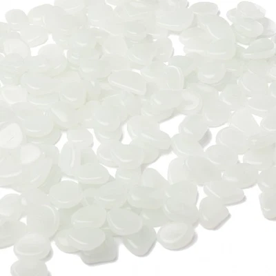 Oubest Brillan en la Oscuridad Guijarros/Piedras Brillantes/Rocas Brillantes Decoración Azul para Gard... Foto 1 de 4