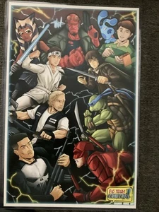 Gilbert Perez Art Cartoon Photo From Big Texas Comic-Con - Picture 1 of 6