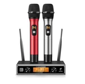 TONOR TW820 Funkmikrofone, Metall Dual Professional UHF Cordless Dynamic M - Bild 1 von 8