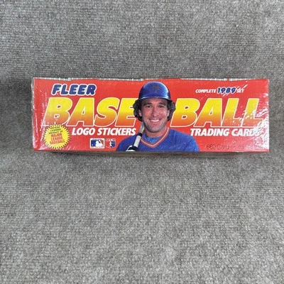 Juego completo de tarjetas de béisbol Fleer MLB 1989 caja de celofán sellada de fábrica Foto 1 de 4