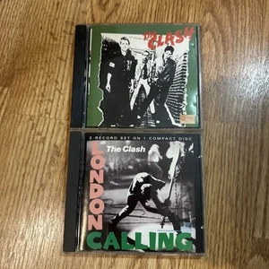 The Clash CD Lot - London Calling And Self-Titled 2 Total CDs - Picture 1 of 5