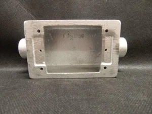 Pyle National F-30-FDC 1 Gang Deep FS Box with 2 1 " Hub Malleable Iron - Picture 1 of 3