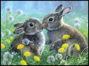 Greeting Card - Rabbit - Abraham Hunter - Anniversary - 0217 - Picture 1 of 2